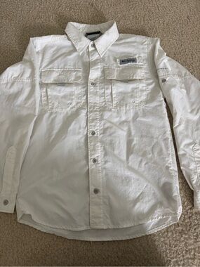 Columbia Boys' PFG Bahama II Long Sleeve Shirt